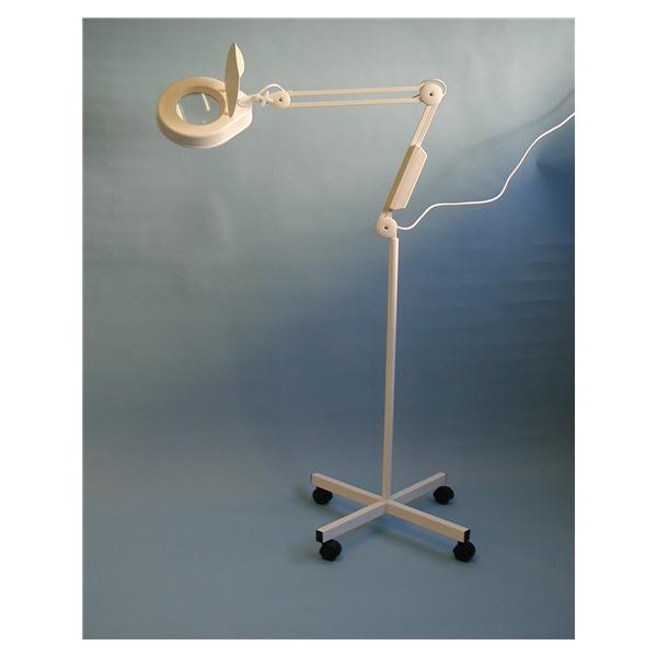 Lamp Magnifying 5 Diopter Illuminated Magnifier Lamp Pedestal Mobile Base 22W by Brandt Industries, Inc.  ID 43243